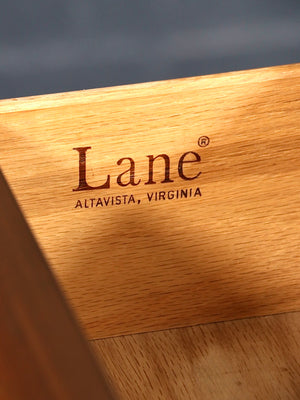 Mid Century Modern “Rhythm” Walnut Highboy Dresser by Lane, c.1960’s