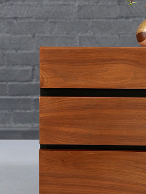 Pair of Mid Century Modern Walnut Night Stands by American of Martinsville, c.1960’s