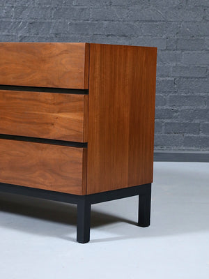 Mid Century Modern 9-Drawer Walnut Dresser by American of Martinsville, c.1960’s