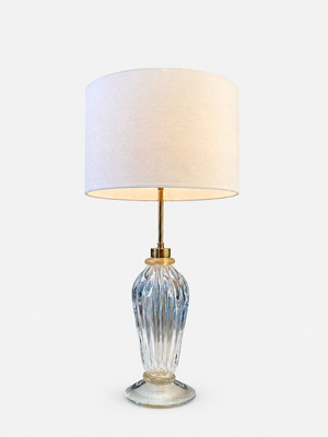 Mid-Century Modern Height Adjustable Murano Glass Table Lamp, c.1960’s