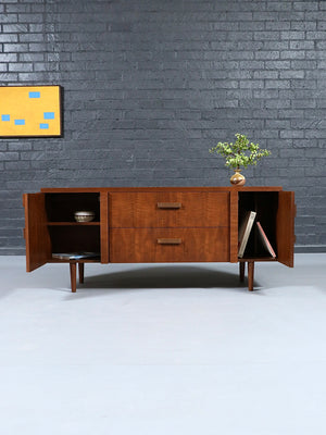 Mid Century Modern “Staccato” Brutalist Credenza by Lane, c.1960’s