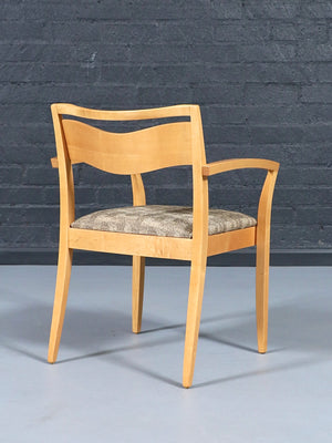 Set of 6 Knoll “Jr” Arm Chairs by Joseph Ricchio