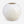 Vintage Mid-Century Modern White Ceramic Sphere Planter, c.1960’s