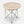 Italian Modern Travertine & Brass Side Table by Rene Brancusi, c.1960’s