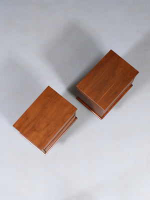 Pair of Mid Century Modern 3-Drawer Night Stands by American of Martinsville, c.1960’s