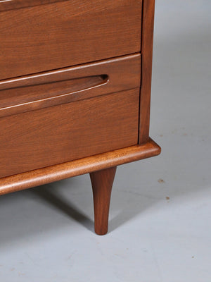 Pair of Mid Century Modern 3-Drawer Night Stands by American of Martinsville, c.1960’s