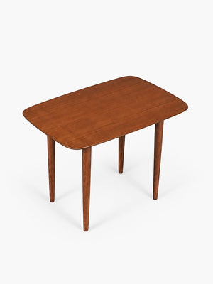 Scandinavian Mid Century Modern Walnut Side Table by Dux, c.1960’s
