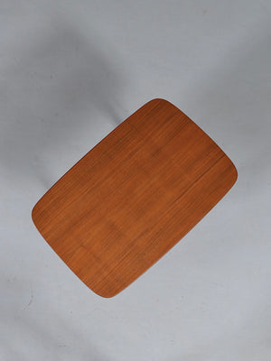 Scandinavian Mid Century Modern Walnut Side Table by Dux, c.1960’s