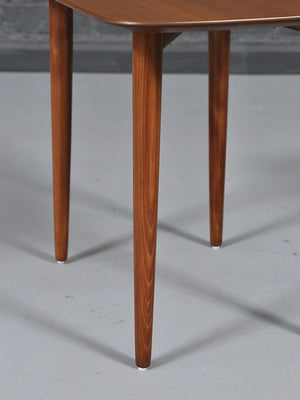 Scandinavian Mid Century Modern Walnut Side Table by Dux, c.1960’s