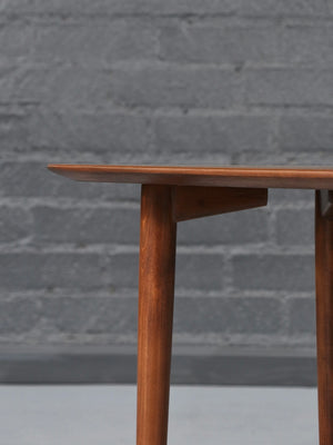 Scandinavian Mid Century Modern Walnut Side Table by Dux, c.1960’s