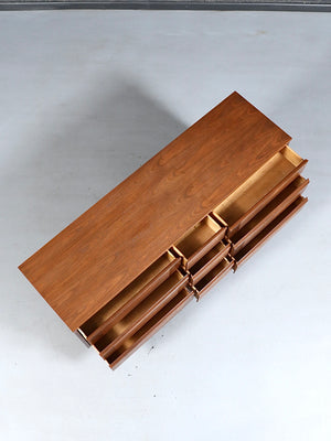 Mid Century Modern Walnut Dresser c.1960's