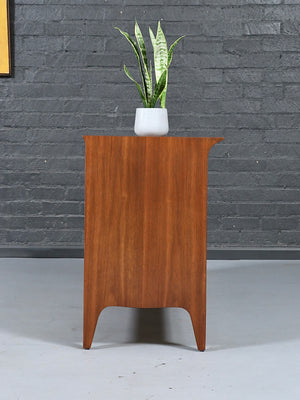 Mid-Century Modern “Profile” Walnut Credenza by John Van Koert for Drexel, c.1950's