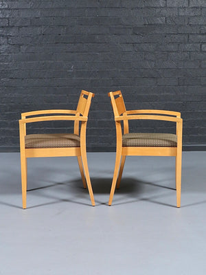 Set of 4 Knoll “Jr” Arm Chairs by Joseph Ricchio