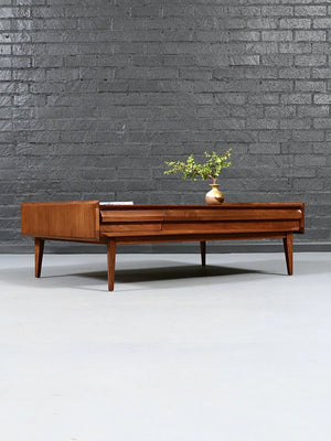 Mid Century Modern “1st Edition” Walnut Coffee Table by Lane, c.1960’s