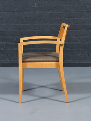Set of 4 Knoll “Jr” Arm Chairs by Joseph Ricchio