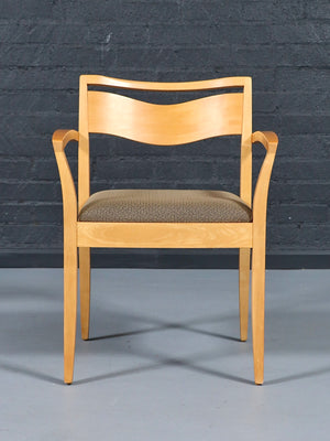 Set of 4 Knoll “Jr” Arm Chairs by Joseph Ricchio