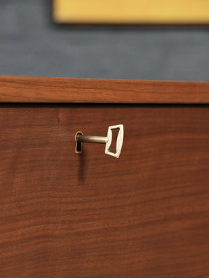 Scandinavian Modern Drop-Leaf Desk by Yngve Ekström for Dux, c.1960's