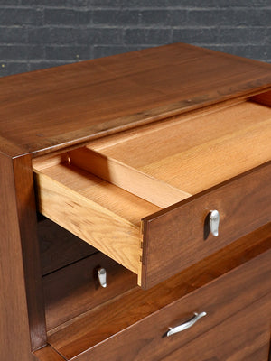 Mid Century Modern Profile Highboy by John Van Koert for Drexel, c.1950's