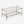 French Neoclassical Louis XVI Style Brass & Glass Coffee Table, c.1960’s