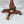 Antique American Empire Flame Mahogany End Table w/ Paw Feet, c.1900’s