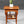 Arts & Crafts Carved Oak Side Table w: Magazine Rack, c.1950’s