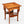 Arts & Crafts Carved Oak Side Table w: Magazine Rack, c.1950’s