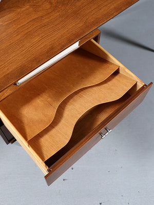 Mid Century Modern Two-Drawer Writing Desk, c.1960's
