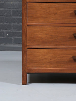 Mid Century Modern Walnut Dresser by Milling Road / Baker Furniture c.1960's