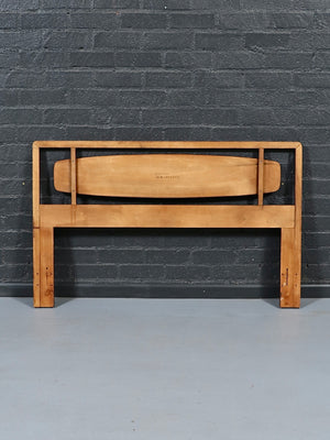 Full Size Mid Century Modern “Rhythm” Walnut Headboard by Lane, c.1960's
