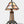 Arts & Crafts Style Table Lamp w/ Cathedral Slag Glass, c.1970’s