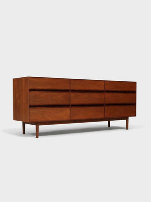 Mid-Century Modern Walnut & Rosewood Dresser by Stanley, c.1960’s