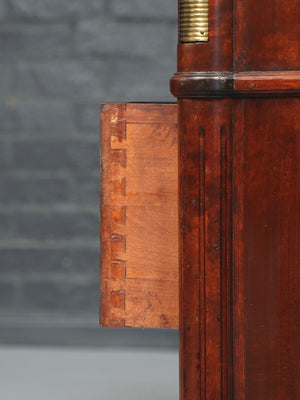 French Louis XVI Style Mahogany & Marble Commode Dresser, c.1950’s