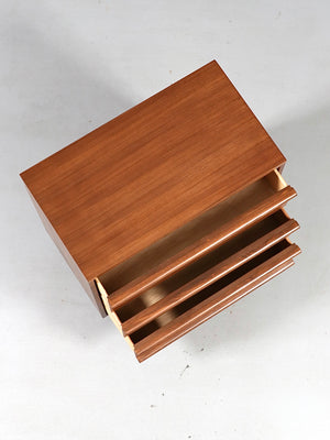 Mid Century Modern 3-Drawer Walnut Dresser by Lane, c.1960’s