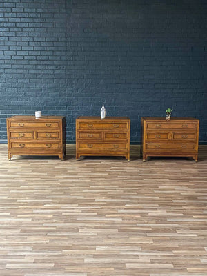 Set of 3 Mid-Century Modern Dressers by Baker, c.1960’s