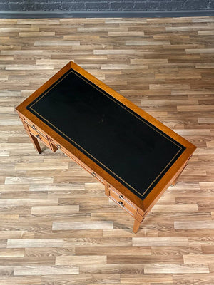 Mid-Century Modern Desk w/ Leather Top by Milling Road, c.1960’s