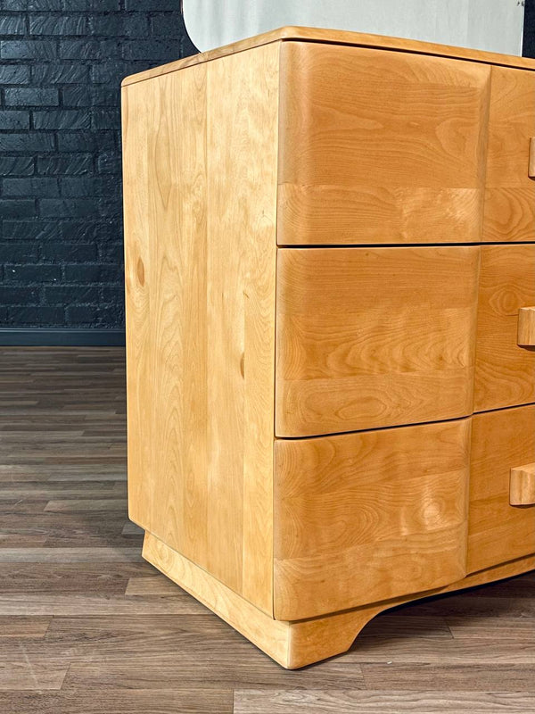 Mid-Century Modern “Riviera” Birch Dresser w/ Mirror by Heywood Wakefield, c.1950’s