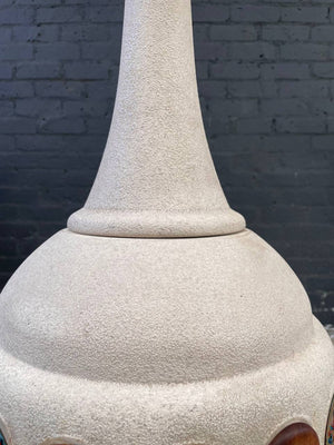 Mid-Century Modern Ceramic with Mosaic Accents Table Lamp, c.1960’s