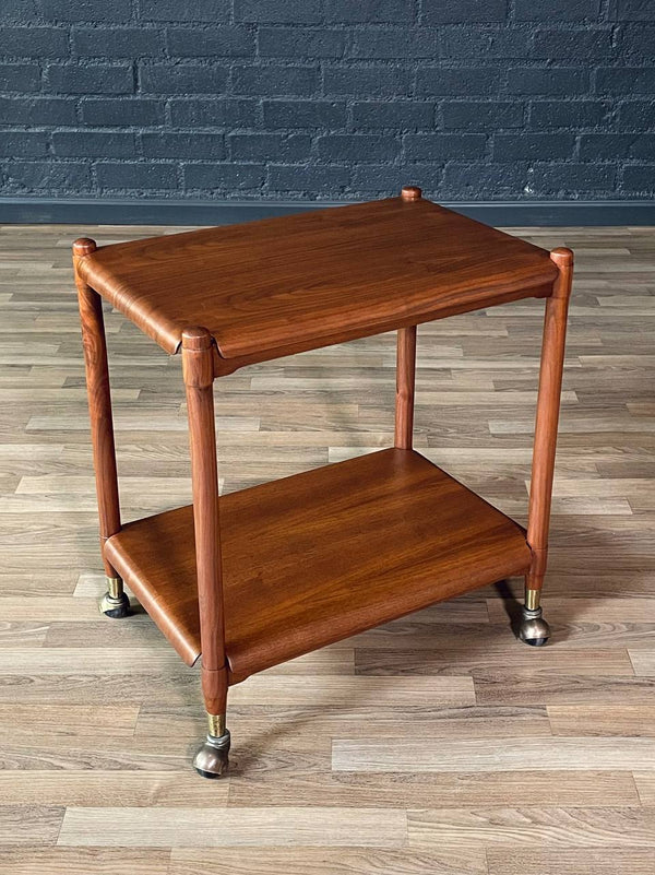 Mid-Century Danish Modern Collapsible Serving Cart by John Stuart, c.1960’s