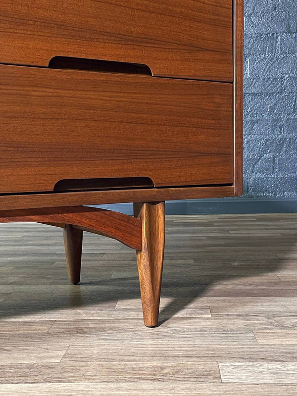 Mid-Century Californian Modern “Vega” Walnut Dresser by Morris of CA, c.1960’s