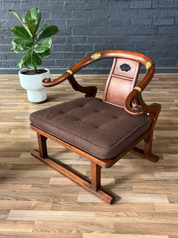 Pair of Mid-Century “Far East Collection” Armchairs by Michael Taylor for Baker, c.1950’s