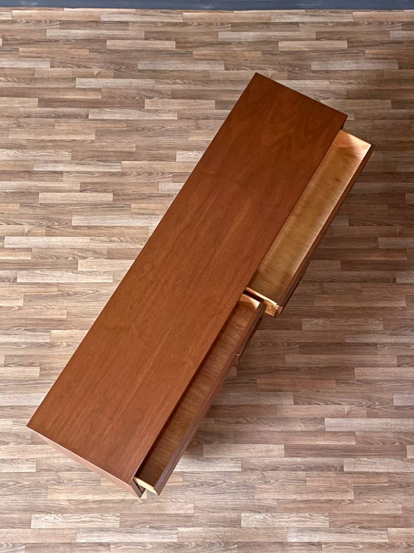 Mid-Century Modern 9-Drawer Walnut Dresser by Bassett Furniture, c.1960’s