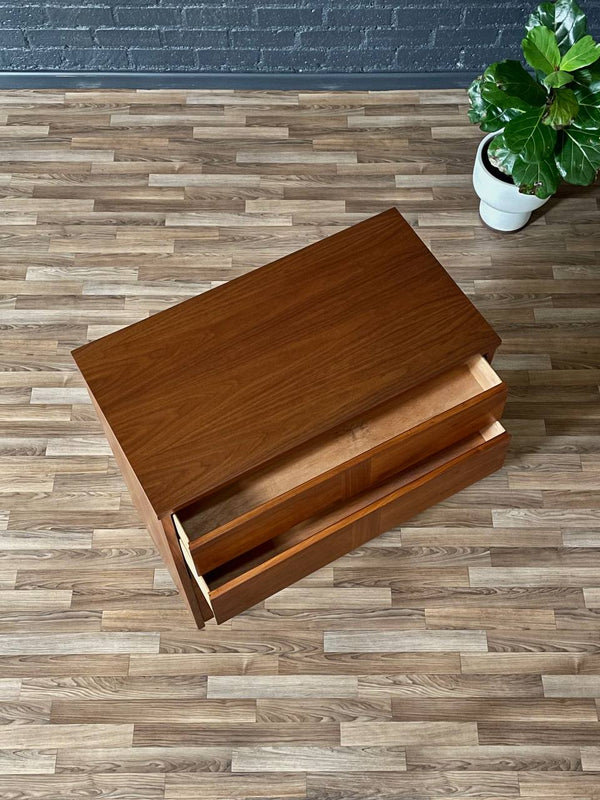 Mid-Century Modern Walnut Highboy Dresser by Ward Furniture, c.1960’s