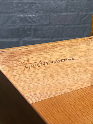 Merton Gershun Walnut Highboy Dresser for American of Martinsville, c.1950’s