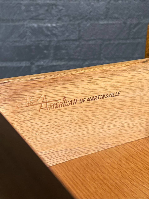 Merton Gershun Walnut Highboy Dresser for American of Martinsville, c.1950’s