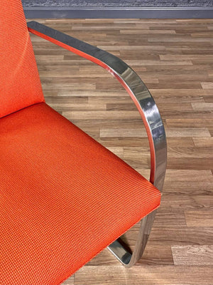 Mies Van Der Rohe “Brno” Steel Chair for Knoll