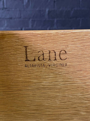 Mid-Century Modern “Rhythm” Walnut Highboy Dresser by Lane, c.1950’s