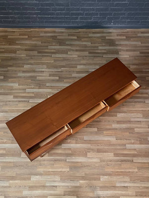 Mid-Century Modern 9-Drawer Walnut Dresser by Ward Furniture, c.1960’s