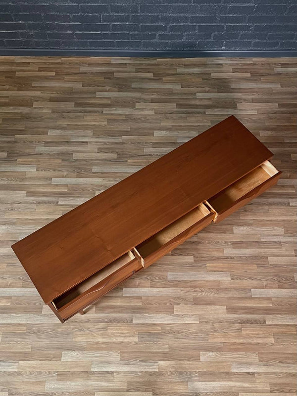 Mid-Century Modern 9-Drawer Walnut Dresser by Ward Furniture, c.1960’s