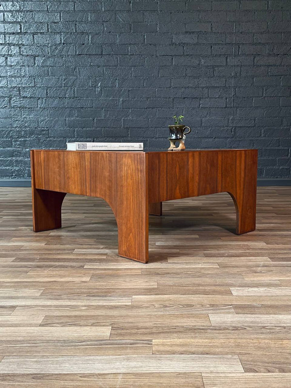 Mid-Century Italian Modern “Oriolo” Smoke Glass Coffee Table by Claudio Salocchi, c.1960’s