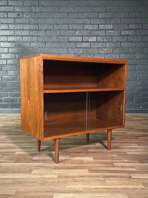 Mid-Century Modern Bookcase w/ Glass Doors, c.1960’s